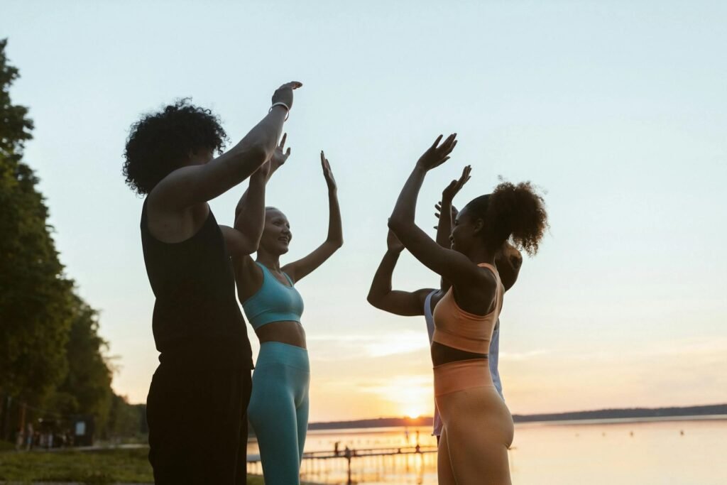 Women enjoying the energy during Intermittent fasting