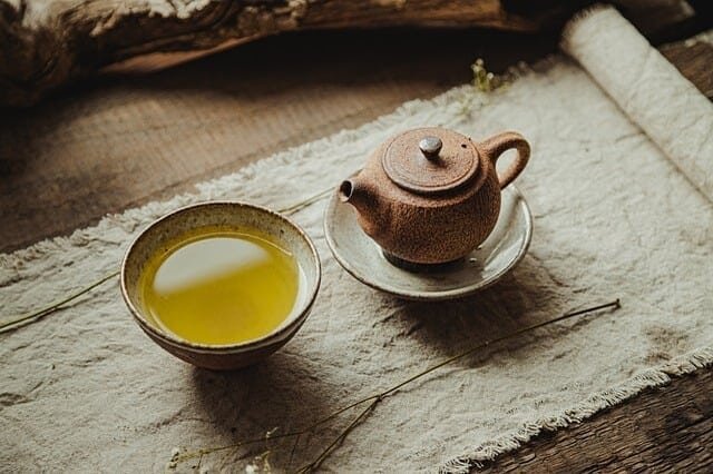 Green tea that helps to detoxify the body by removing toxins and supporting liver function.