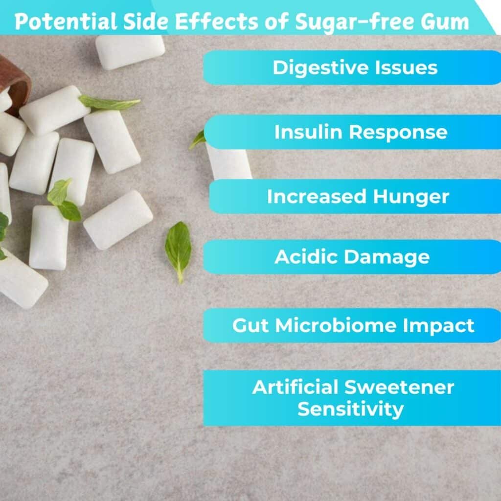 Side effects of sugar-free gum