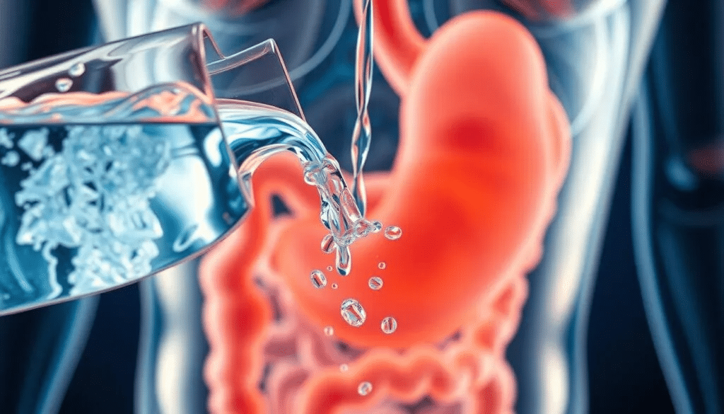 water helps digestion