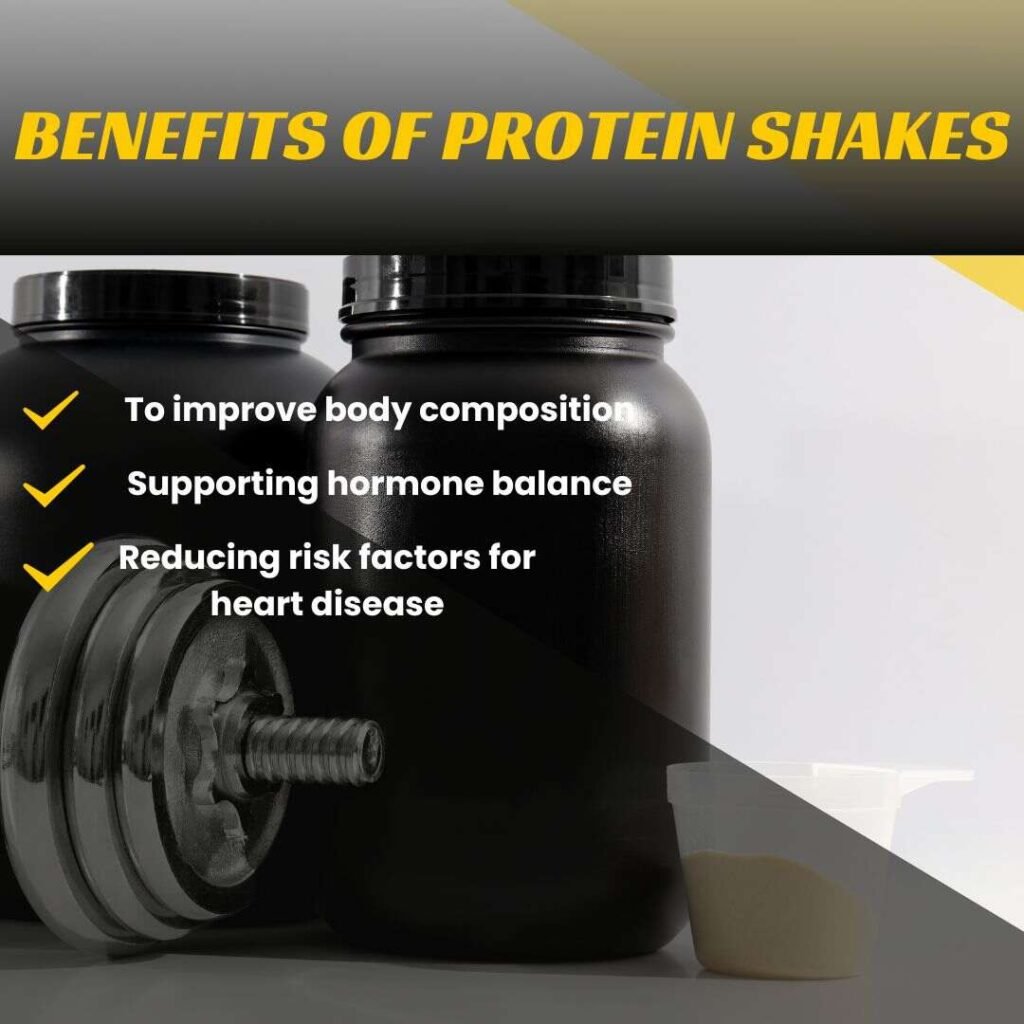 Benefits of protein shakes