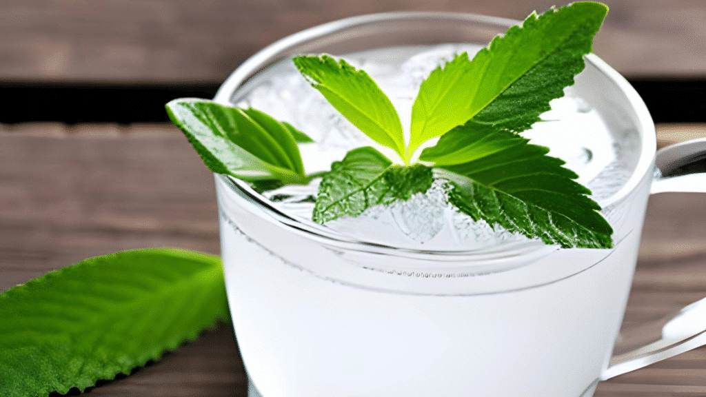 adding stevia in the drink